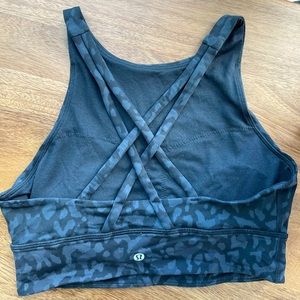 Lululemon cheetah print sports bra